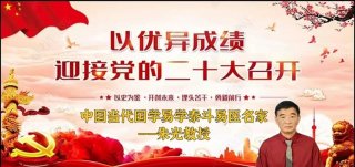2022年中国国际易学界最具影响力人物朱光教授