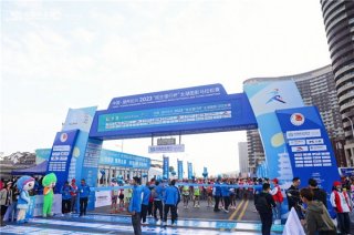 2023年“民生银行杯”太湖图影马拉松赛暨 “民生运动卡”首发仪式成功举办